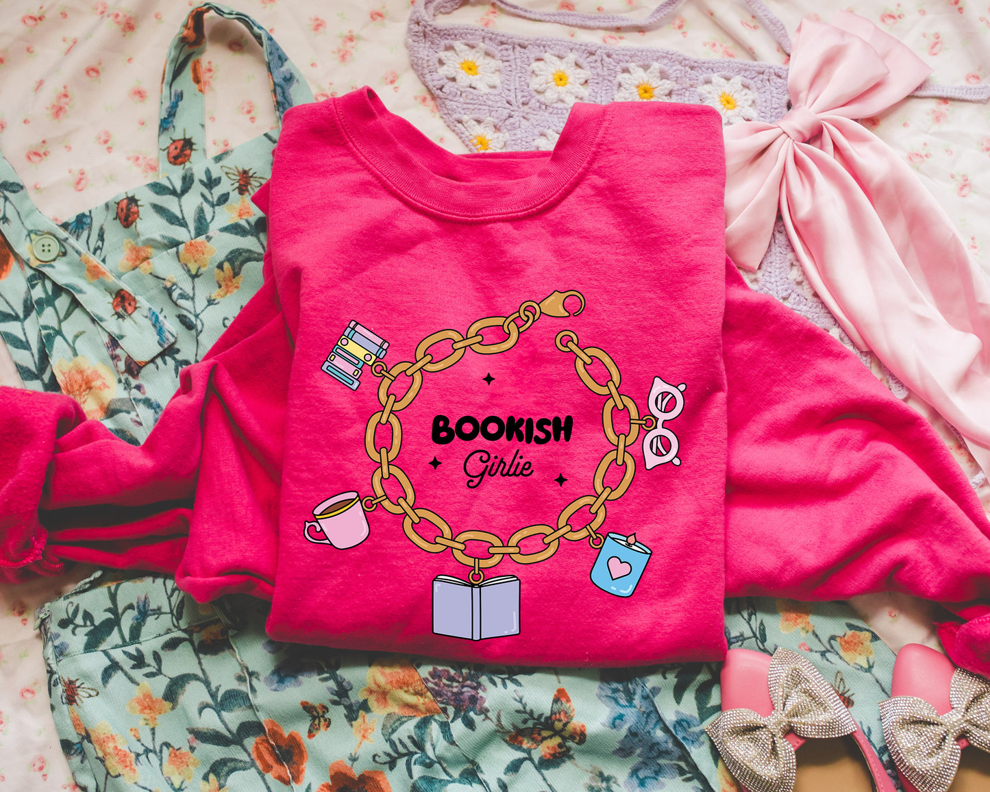 Bookish Girlie - Unisex Sweatshirt